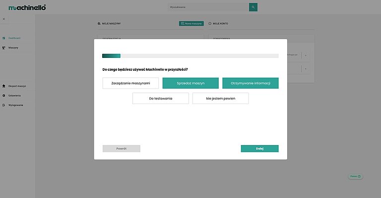 Co chcesz zrobić z Machinello? Co chcesz zrobić z Machinello?