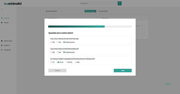 Ile maszyn chcesz zarządzać? Ile maszyn chcesz zarządzać?